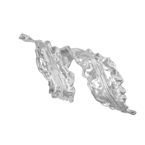 jebyltd Mode Unregelmäßiges Blattförmiges Armband Einstellbares Armband Für Frauen Retro HipHop Bangle Street Party Schmuck Goldlegierung von jebyltd