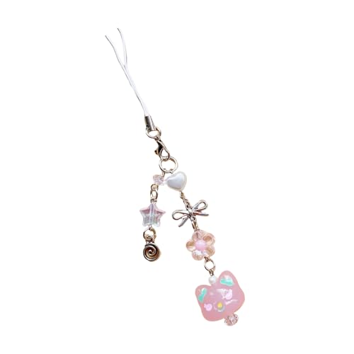 jebyltd Niedlichkeit Herz Telefon Lanyard Accessoires Anhänger Schmuck Geeignet Für Die Dekoration Ihres Telefons Und Der Bag Rucksackkamera Kamera Anhänger von jebyltd