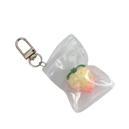 jebyltd Praktische Robuste Harzlegierung Erdbeer Telefondekoration In Clear Bockes Accessoire Für Alltägliche Gelegenheitsnutzung Outfits Everyday Put Accessoire von jebyltd