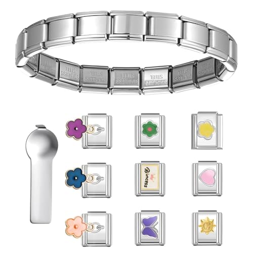 jebyltd Schmuck Befunde Perlen Armbandmodul Schmuck Making Teil Charm Link Edelstahl Italienisch von jebyltd