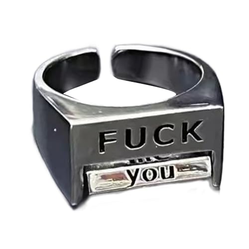 jebyltd Stilvolle Stimmungskontrolle Ringe Accessoire Ängste Veröffentlichen Spinnerringe Mit Gravierten Wörtern Für Einen Modestil Statement Mode jebyltd Stilvolle Stimmungskontrolle Ringe Accessoire Ängste Veröffentlichen Spinnerringe Mit Gravierten Wörtern Für Einen Modestil Statement Mode von jebyltd