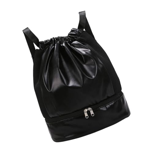 jebyltd Trocken Nasse Getrennte Schwimmbeutel Kordelstring Fitnessstudio Rucksäcke Fitness Für Frauen Männer Jungen Mädchen Schwimmer Schwimmkordelstring Sport Mit Schuhenfach von jebyltd