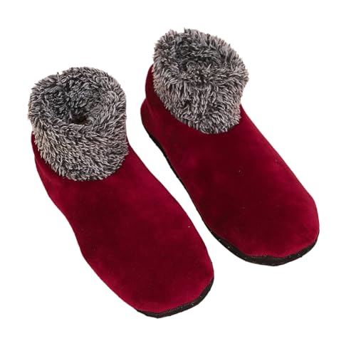jebyltd Warme Dicke Dicke Fleece Fleece Knöchelsocken Für Kühle Tage Mit Rutschfesten Soles Plüschmanschetten Slipper Knöchelsocken Innenschuhstifte jebyltd Warme Dicke Dicke Fleece Fleece Knöchelsocken Für Kühle Tage Mit Rutschfesten Soles Plüschmanschetten Slipper Knöchelsocken Innenschuhstifte von jebyltd