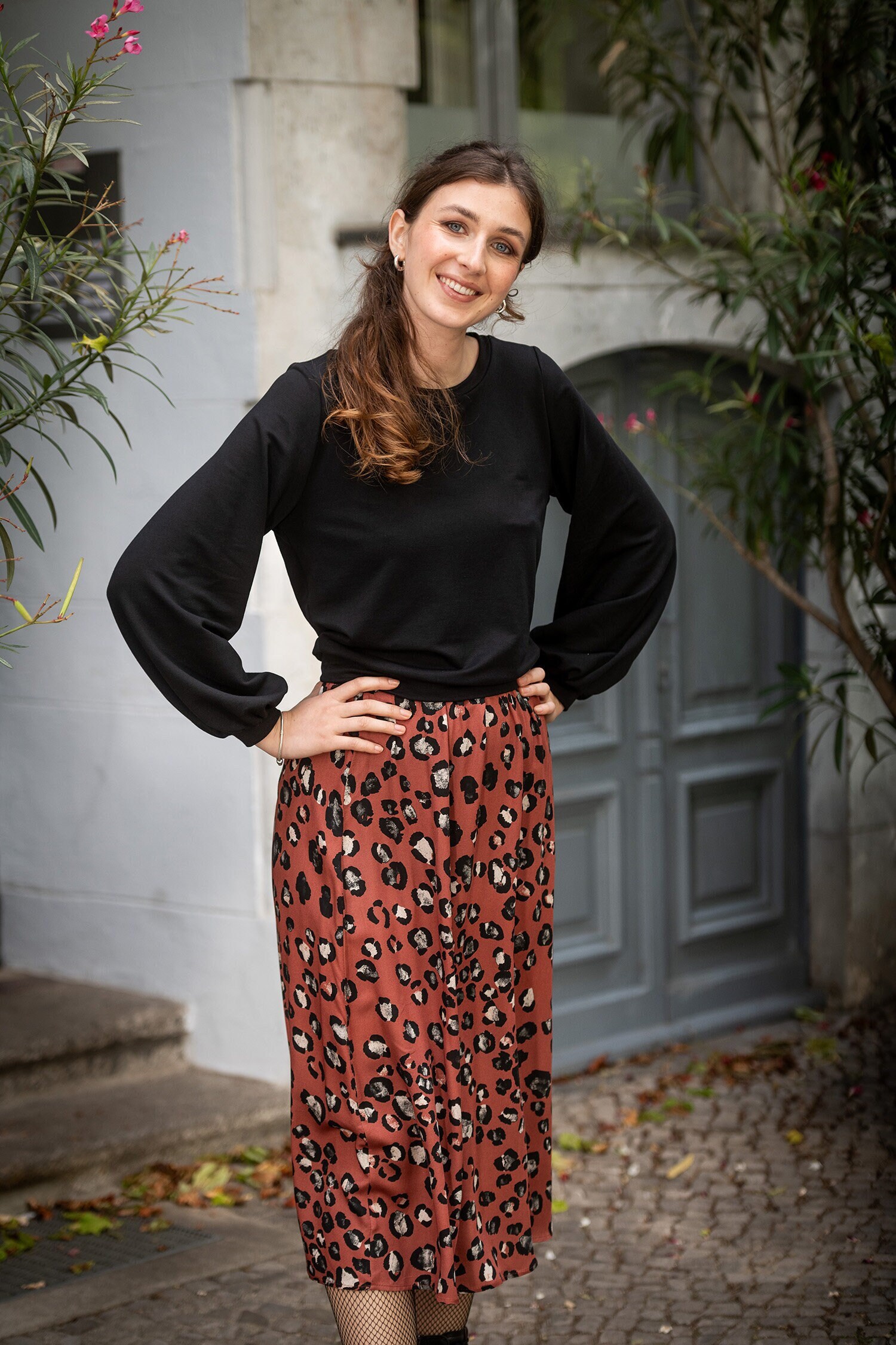 Lässiges Schwarzes Longsleeve Sweatshirt - Anouk Lässiges Schwarzes Longsleeve Sweatshirt - Anouk von jekyllundkleid