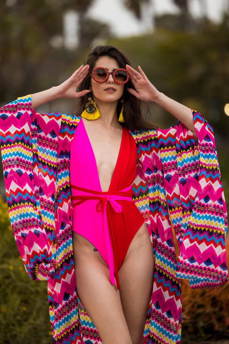 Azurblauer Kimono von jennafergrace