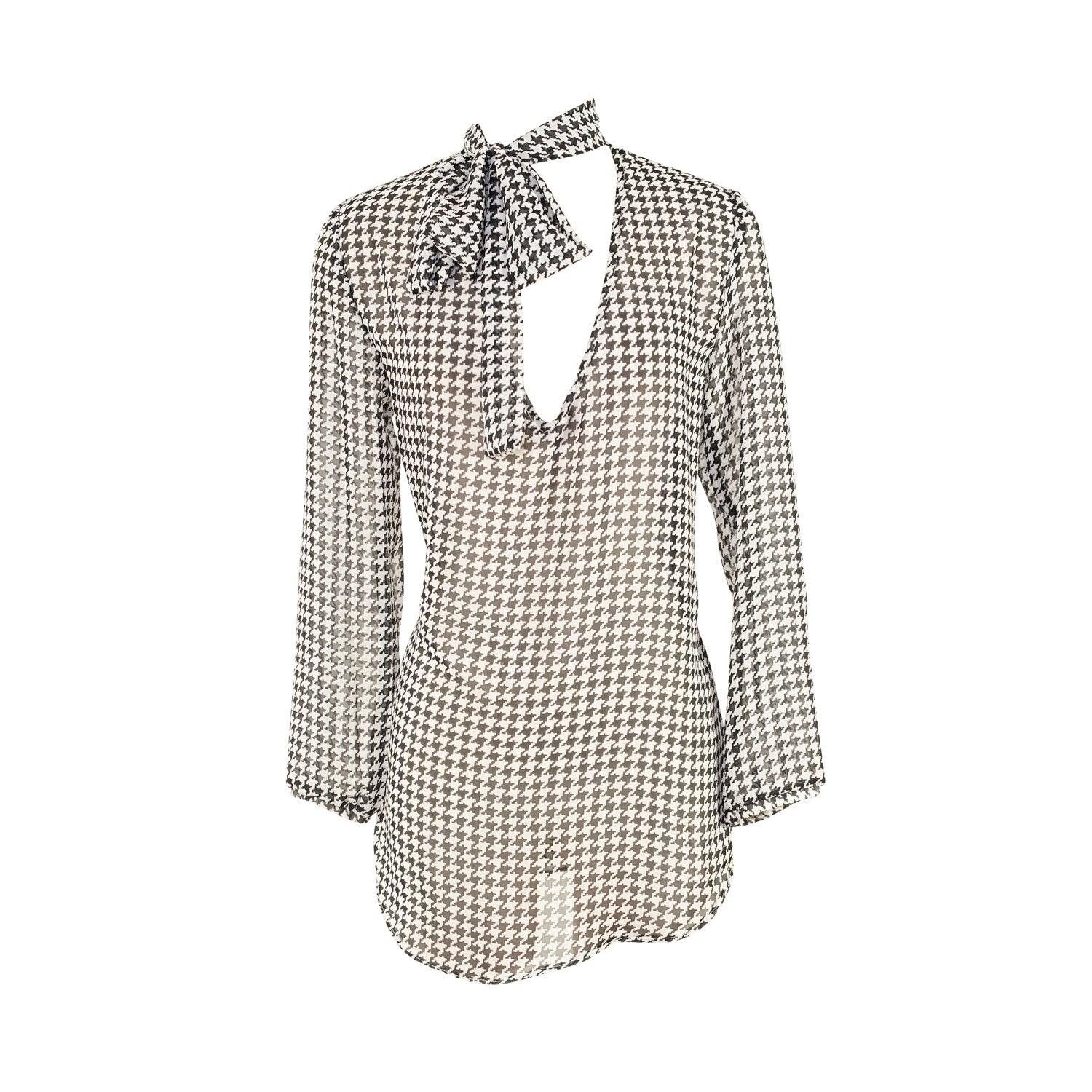 Mod Bluse Zum Binden von jennafergrace