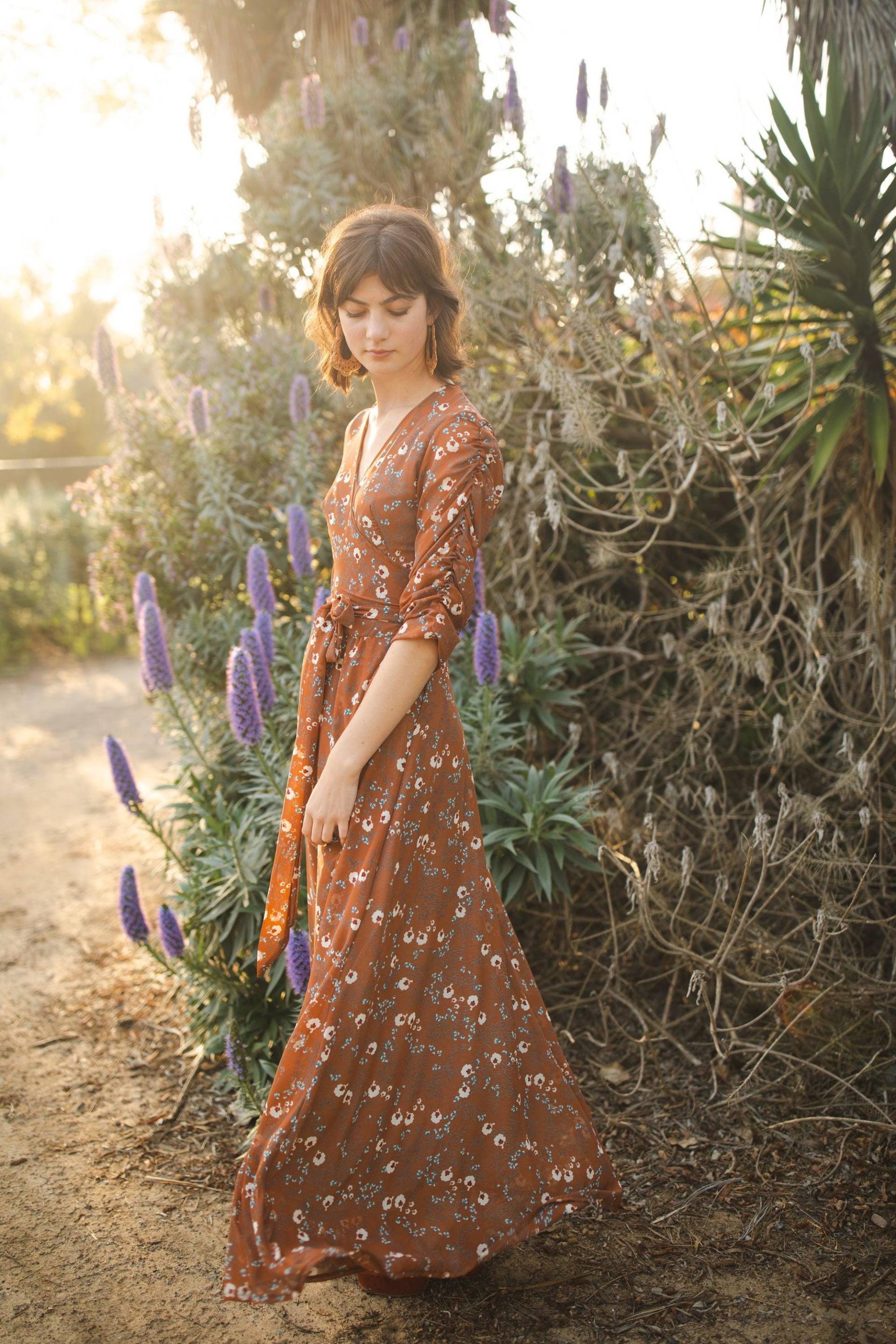 Signature Wickelkleid in Terracotta Signature Wickelkleid in Terracotta von jennafergrace