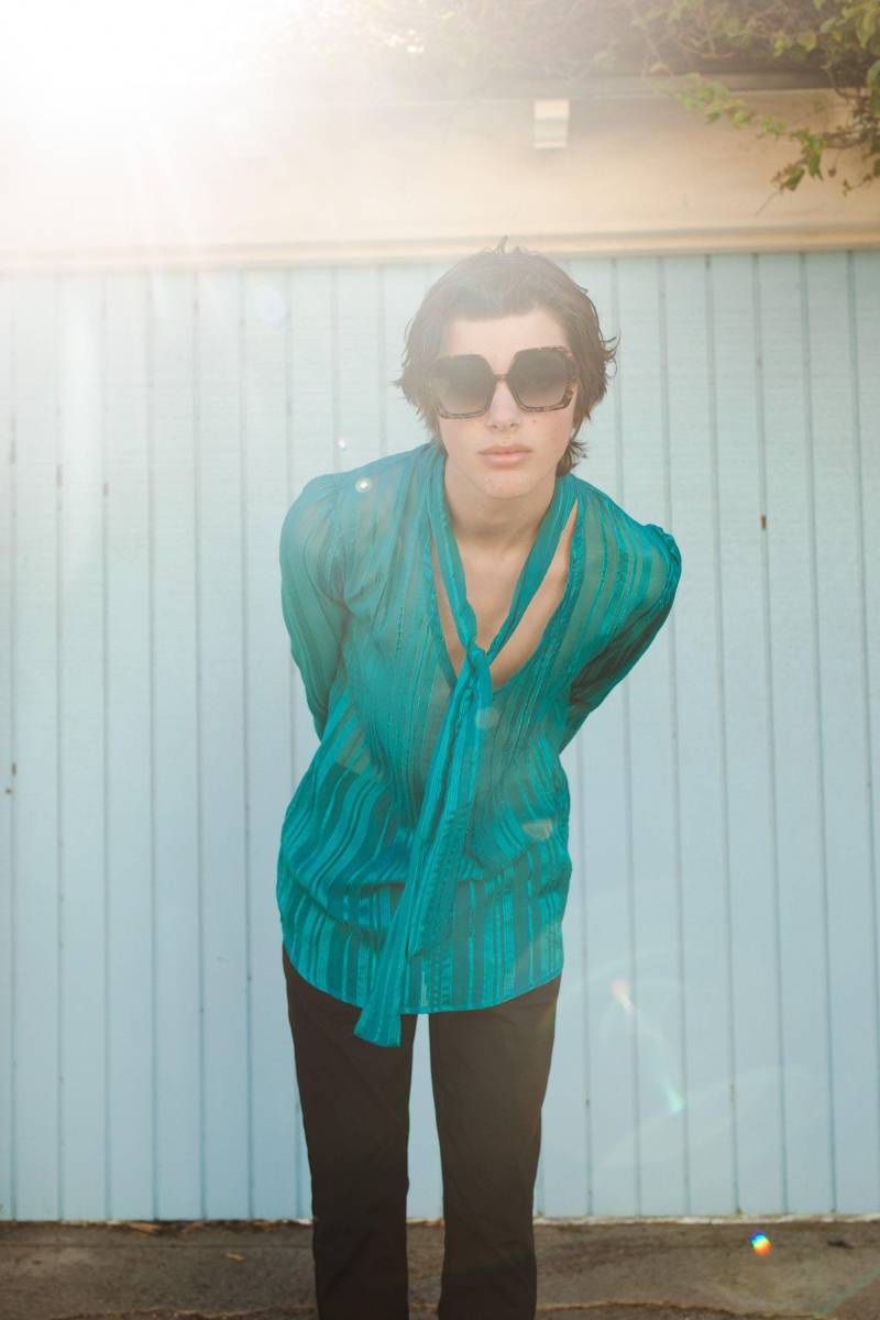 Teal Krawatte Front Bluse Teal Krawatte Front Bluse von jennafergrace