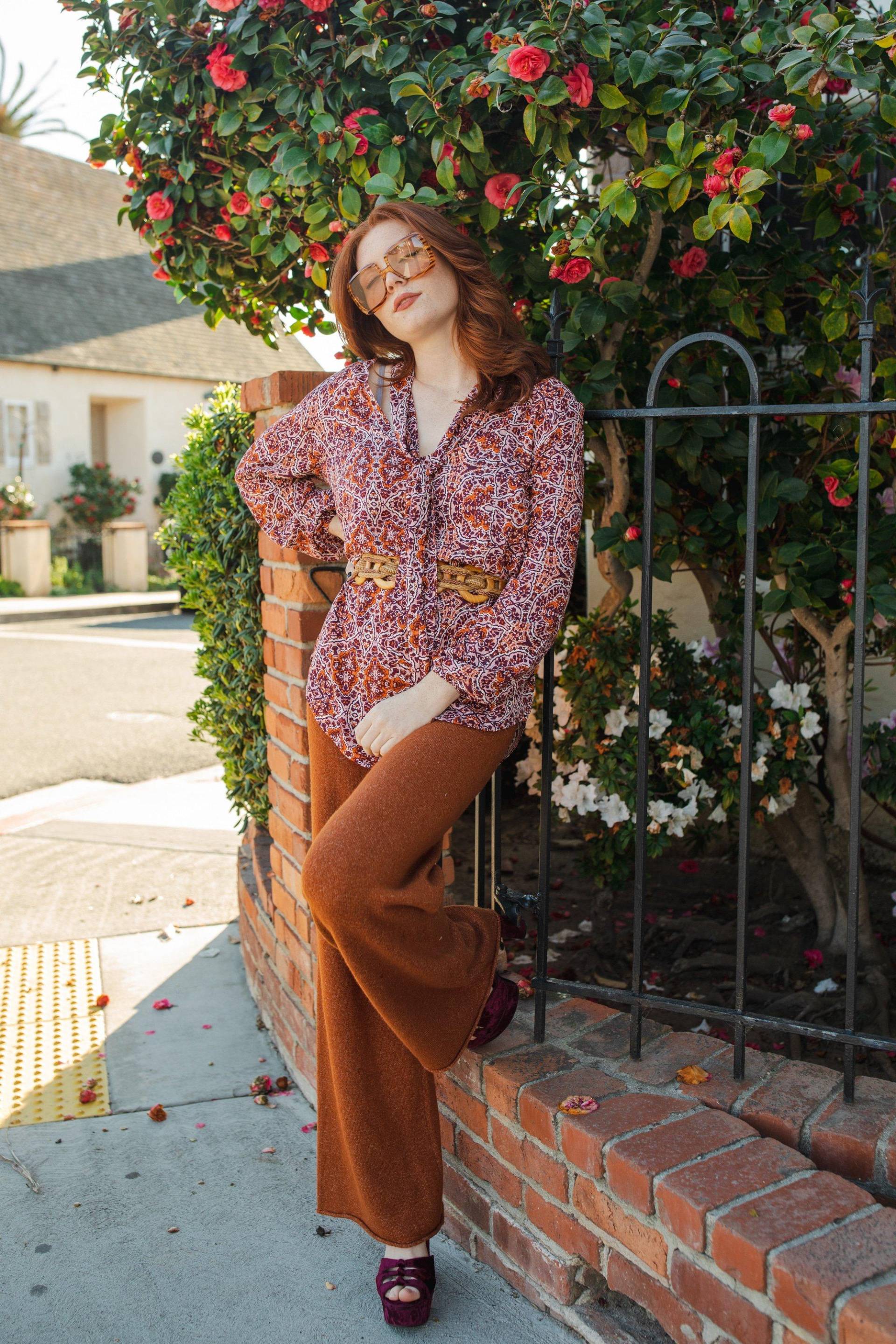 Willoughby Krawatte Vorne Bluse von jennafergrace