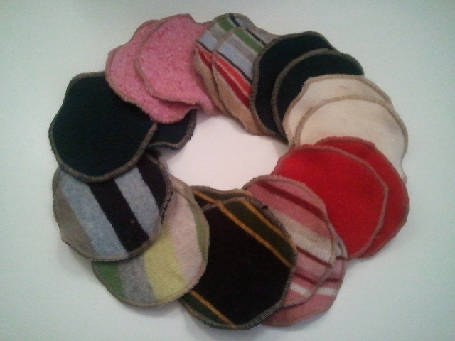 Personalisierte Stilleinlagen Aus Recycelter WolleReguläre Größe von jenncatsmeow