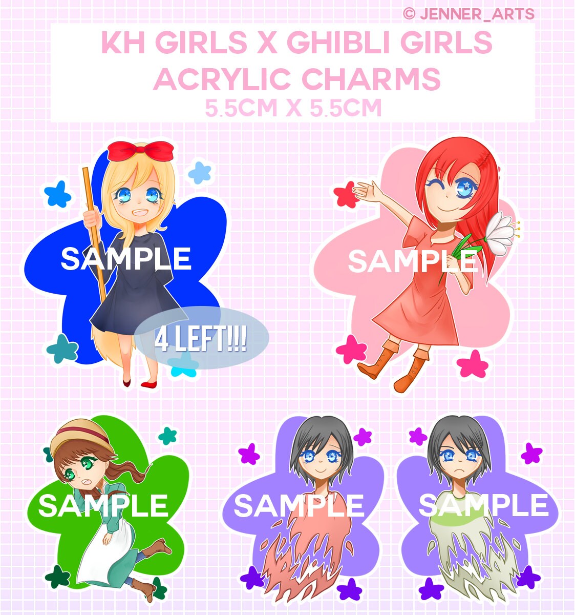 Kh Girls X Ghibli Charms Kh Girls X Ghibli Charms von jennerarts