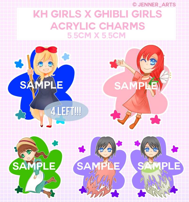 Kh Girls X Ghibli Charms Kh Girls X Ghibli Charms von jennerarts