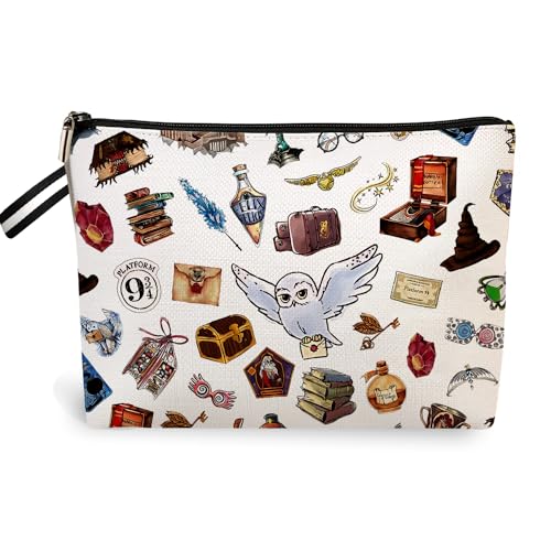 jepuyaya Make-up-Tasche für Buchliebhaber, Geschenk, Kosmetiktasche, Reise-Organizer, Bibliothekar, Leser, Bibliophile, Bücherwurm, Leseliebhaber, Geschenk, große Kapazität, Reißverschluss-Tasche, von jepuyaya