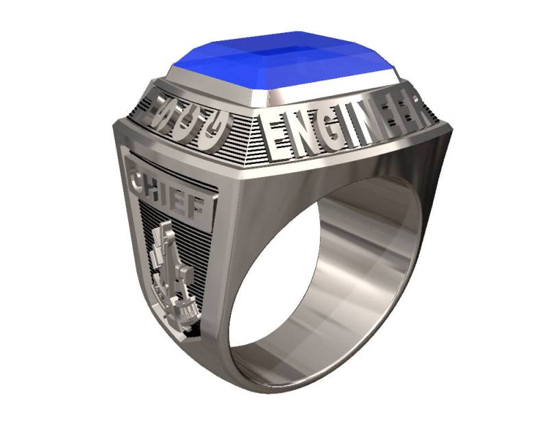 Uscg Lizenzierte Techniker Ring - Cupionty Style Uscg Lizenzierte Techniker Ring - Cupionty Style von jerseyseller