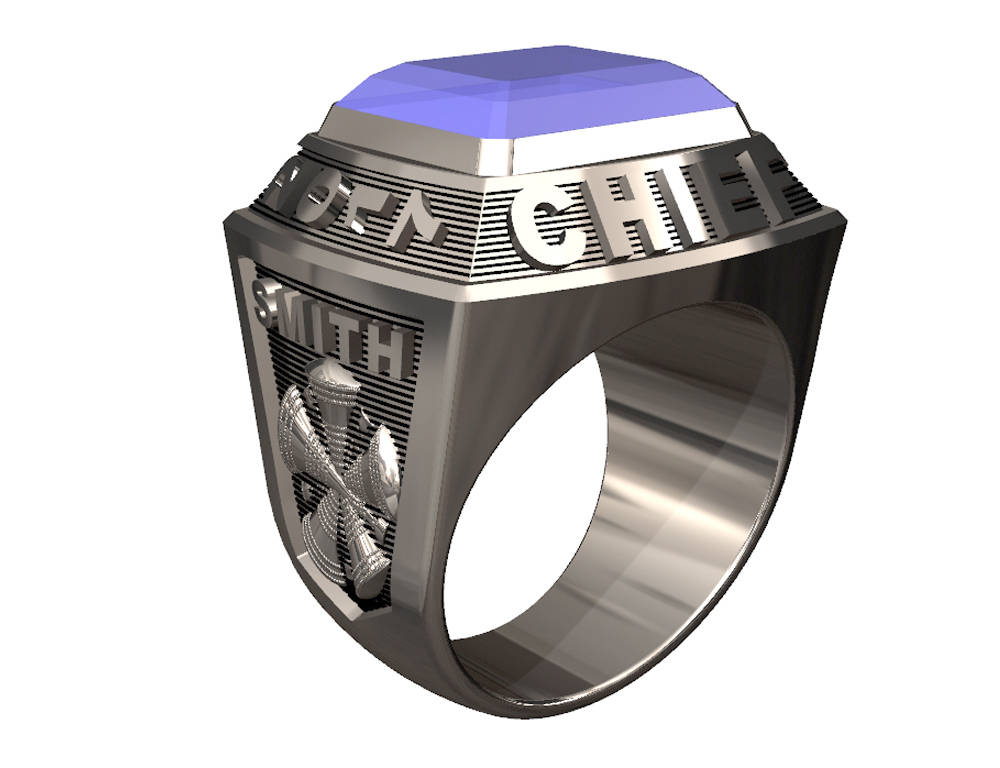 style Feuerwehr Ring von jerseyseller
