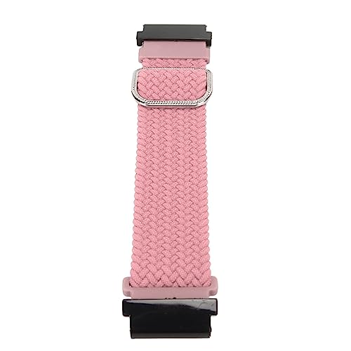 jerss Nylon-Uhrenarmband-Ersatzteil, Uhrenarmband, 2 Spezielle Anschlüsse für 22-mm-Uhren (Rosa) von jerss