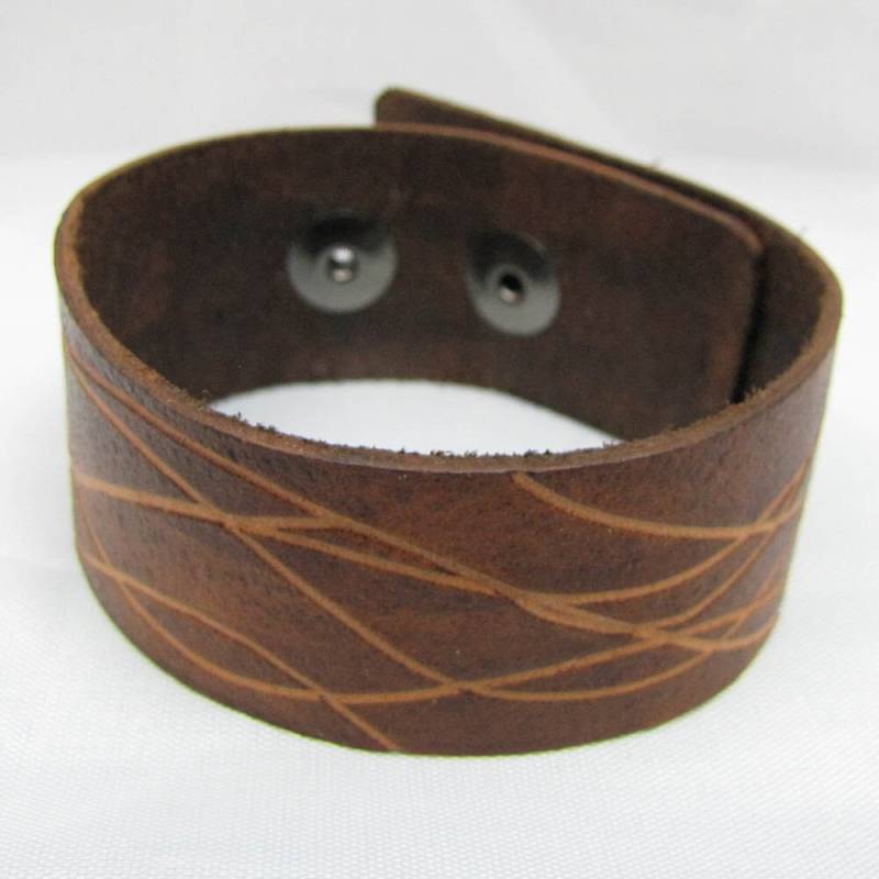 Leder Manschette - Round Up Leder Manschette - Round Up von jeshstuff