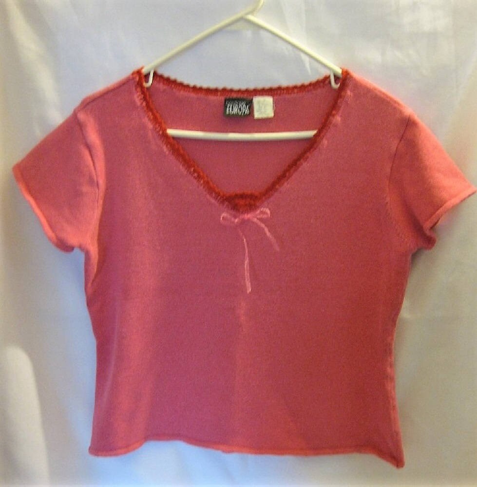Pullover Misses Gr. Xl Kurzärmeliger V-Ausschnitt Rosa Pullover Misses Gr. Xl Kurzärmeliger V-Ausschnitt Rosa von jesscloset