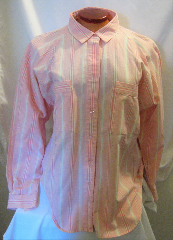Shirt Baumwolle Raglan Ärmel Streifen Rosa/Ecru Misses' Xl - Zusammen-Kollektion Von Speigel Shirt Baumwolle Raglan Ärmel Streifen Rosa/Ecru Misses' Xl - Zusammen-Kollektion Von Speigel von jesscloset