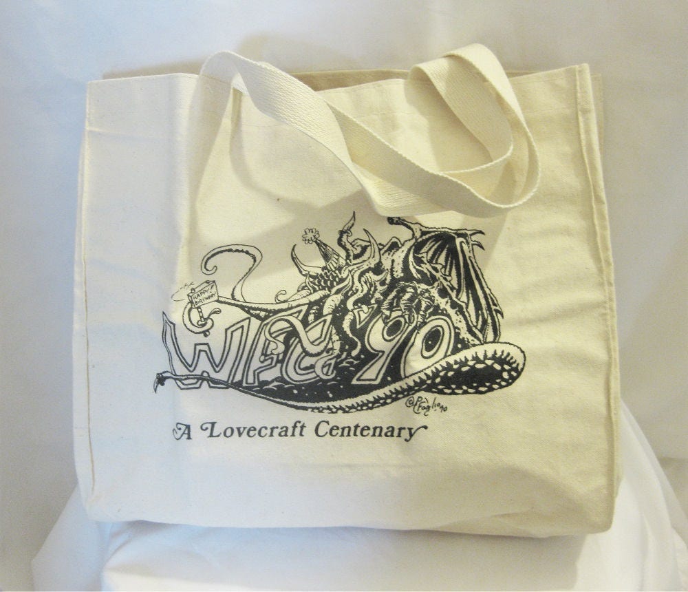 World Fantasy Convention 1990 Eine Lovecraft Hundertjahrfeier Canvas Tasche World Fantasy Convention 1990 Eine Lovecraft Hundertjahrfeier Canvas Tasche von jesscloset
