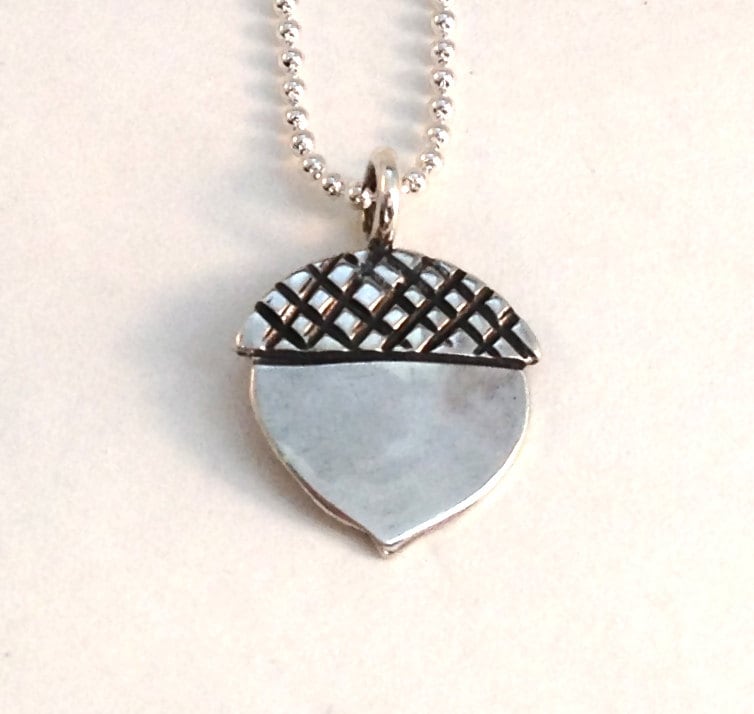 Acorn Dime Oder Quarter Anhänger Aus Silbermünze Gemacht von jessiedriscoll