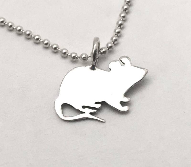 Maus Anhänger Aus Vintage Silber Us Dime Münze Maus Anhänger Aus Vintage Silber Us Dime Münze von jessiedriscoll
