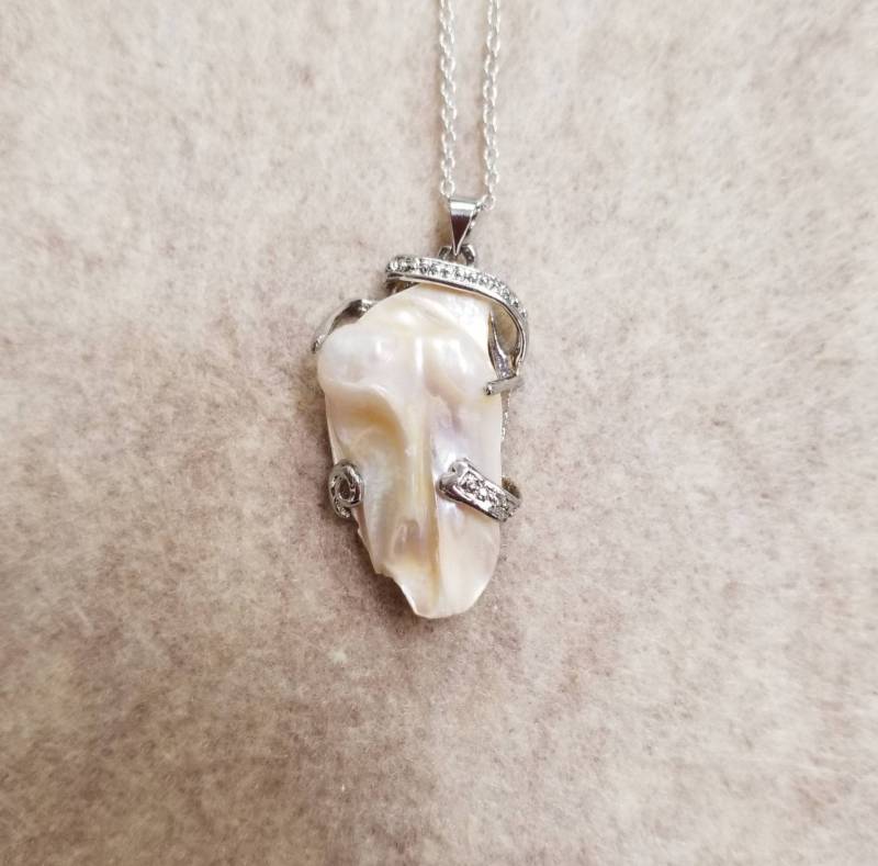 Perlmutt Anhänger von jessiemade4u