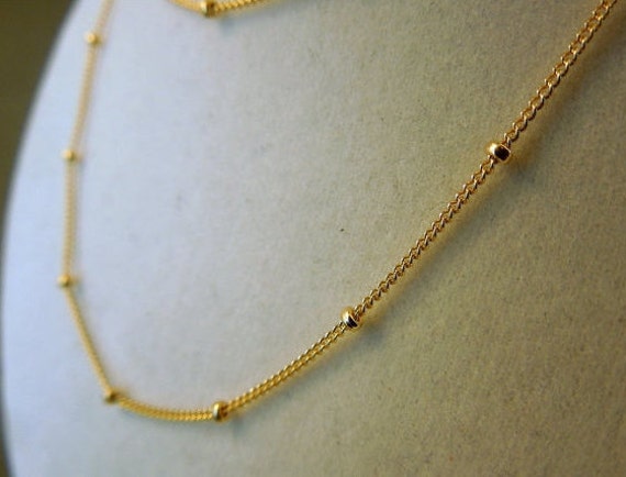 "Gold Filled 16 " Sat Fertig Kette 1, 6 Mm Links Wholesale Preis von jewelersparadise
