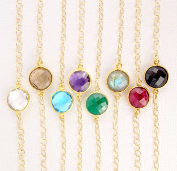 Handgemachtes Edelstein Armband Gold Fill Oder Sterling Silber Sie Wählen von jewelersparadise