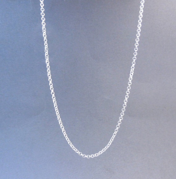 Kette Beendet Halskette Sterling Silber .925 Rolo Karabinerverschluss 1.5mm - 16 "(Chn-Rm-B3-03 von jewelersparadise