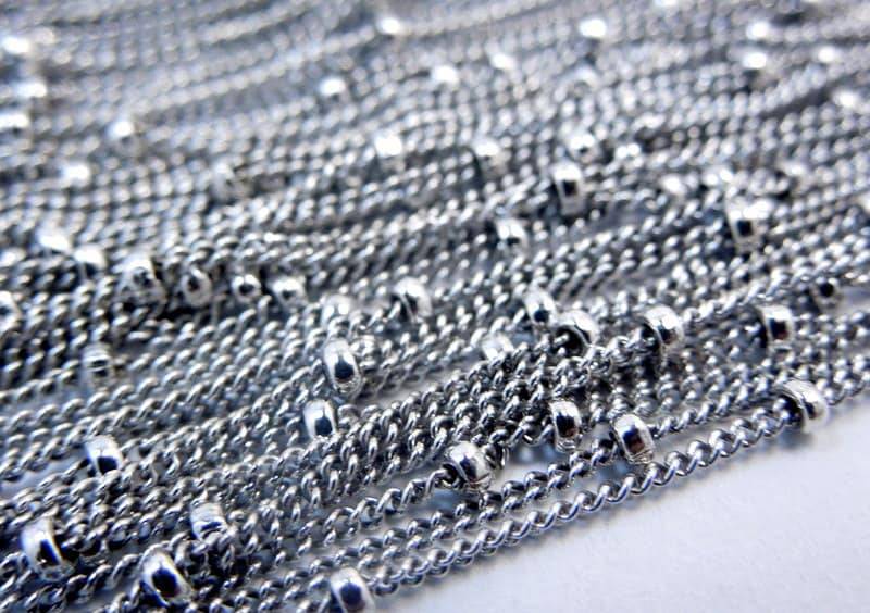 Oxidierte Sterling Silber 16 "Sabit Beendet Kette 1.6mm Glieder | Zz-11" Oxidierte Sterling Silber 16 "Sabit Beendet Kette 1.6mm Glieder | Zz-11" von jewelersparadise