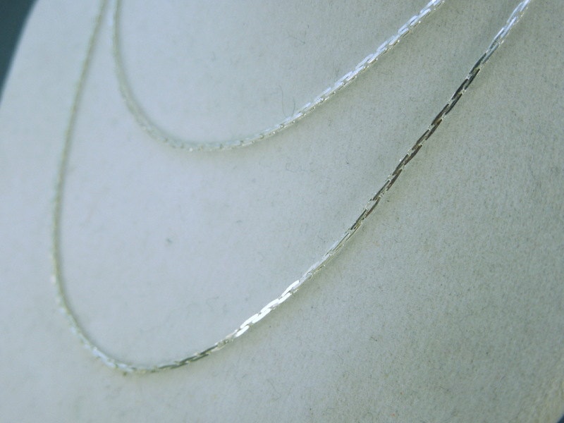 Silber Überzogene Kette Fertige 18 "Silber Cobra | S70B1-06 von jewelersparadise