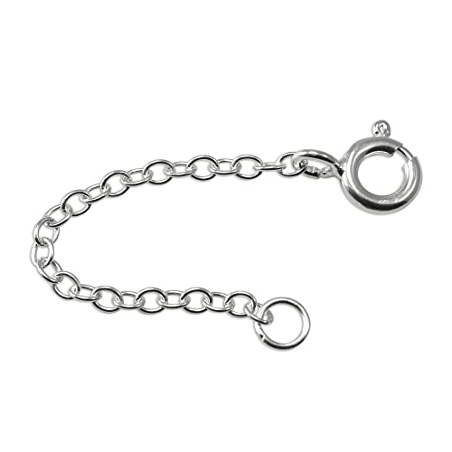 Sterling Silber Trace Kette Verlängerungskettchen | Kettenlänge: 2 Inch (5cm) von jewellerybox