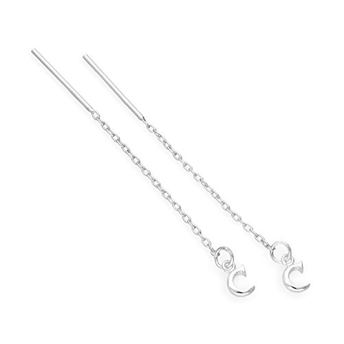 Sterlingsilber Alphabet Buchstabe Durchzieherohrringe C von jewellerybox