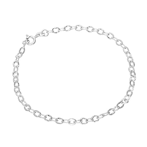 jewellerybox Sterlingsilber Charm Armband 14 cm (5,5 Inches) von jewellerybox
