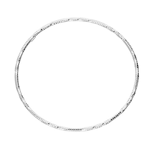 jewellerybox Sterlingsilber Diamantschliff Armreif Drehdesign von jewellerybox