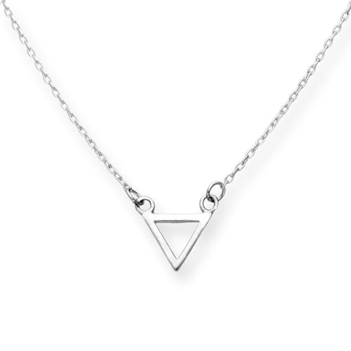jewellerybox Sterlingsilber Dreieck 45,7 cm Halskette von jewellerybox