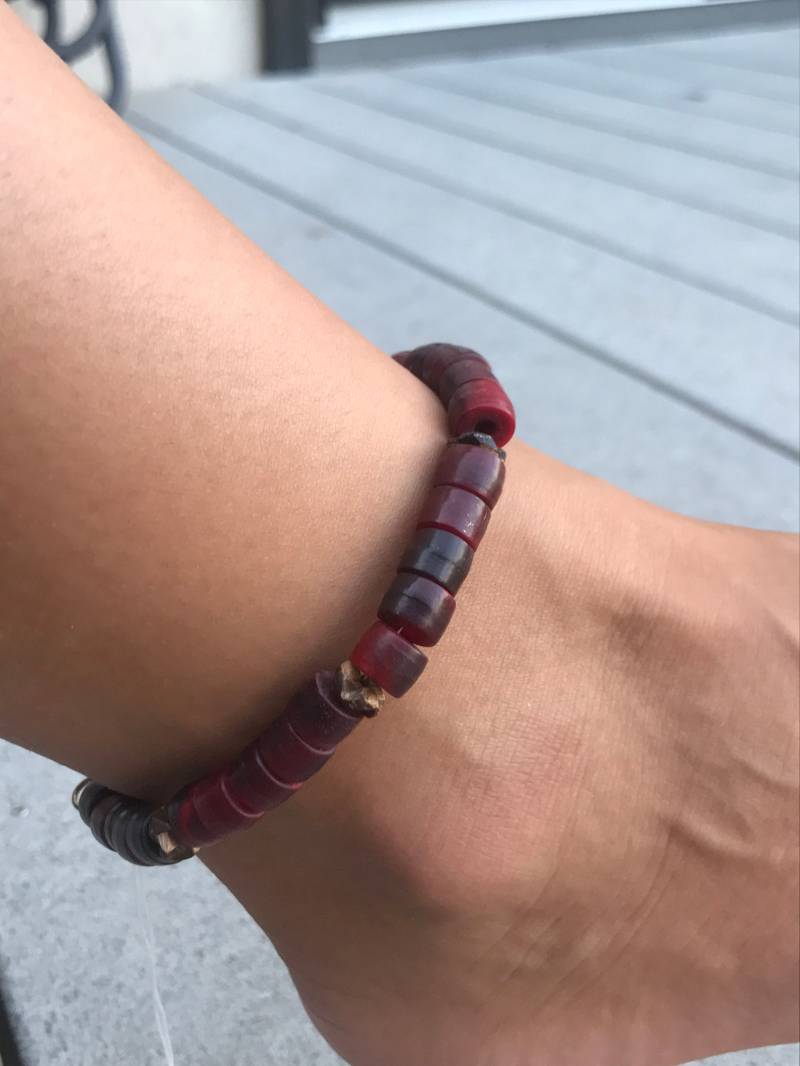 Horn Und Holz Fußkettchen von jewelrybyannalise