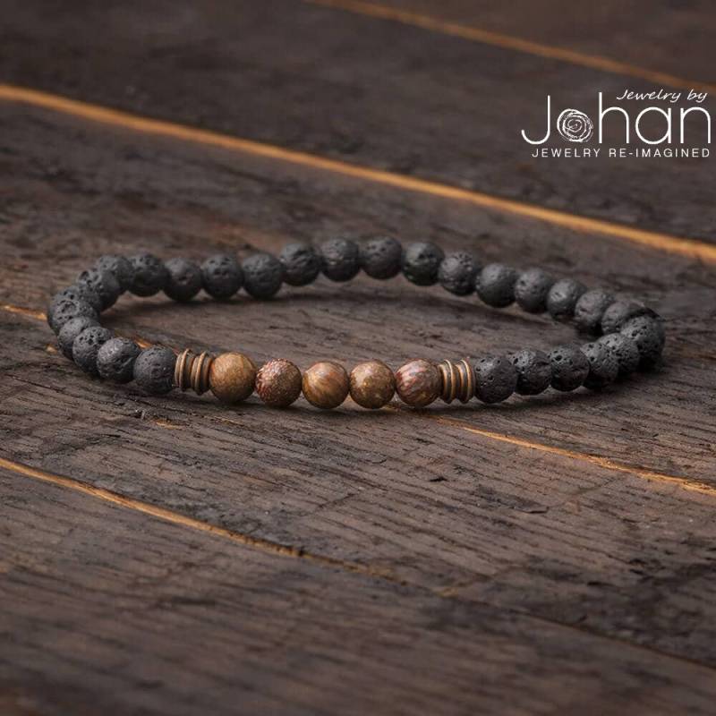 Dinosaurier Knochen Perlenarmband "Penton" Design, Edelsteinschmuck, Einzigartiges Geschenk Für Väter Und Graduierte, Im Lager." Dinosaurier Knochen Perlenarmband "Penton" Design, Edelsteinschmuck, Einzigartiges Geschenk Für Väter Und Graduierte, Im Lager." von jewelrybyjohan