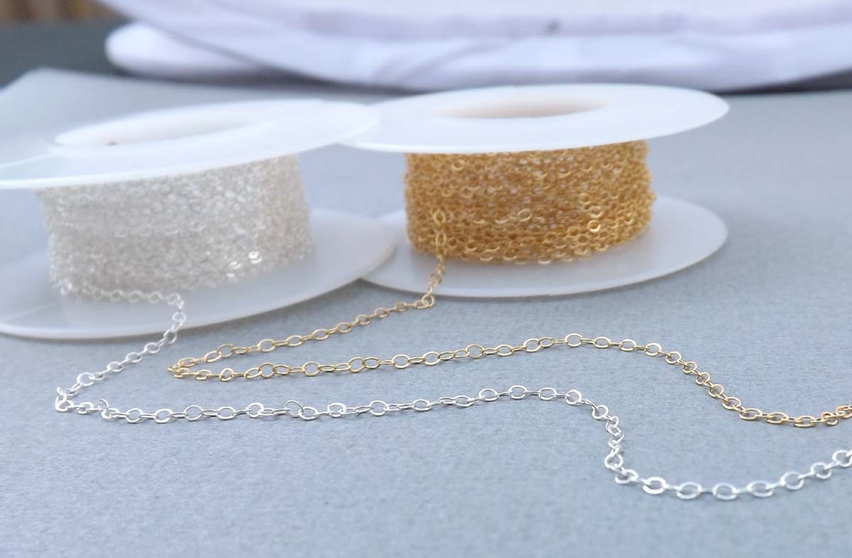 sterling Silber Oder Gold Gefüllte Kette Upgrade von jewelrycraftstudio