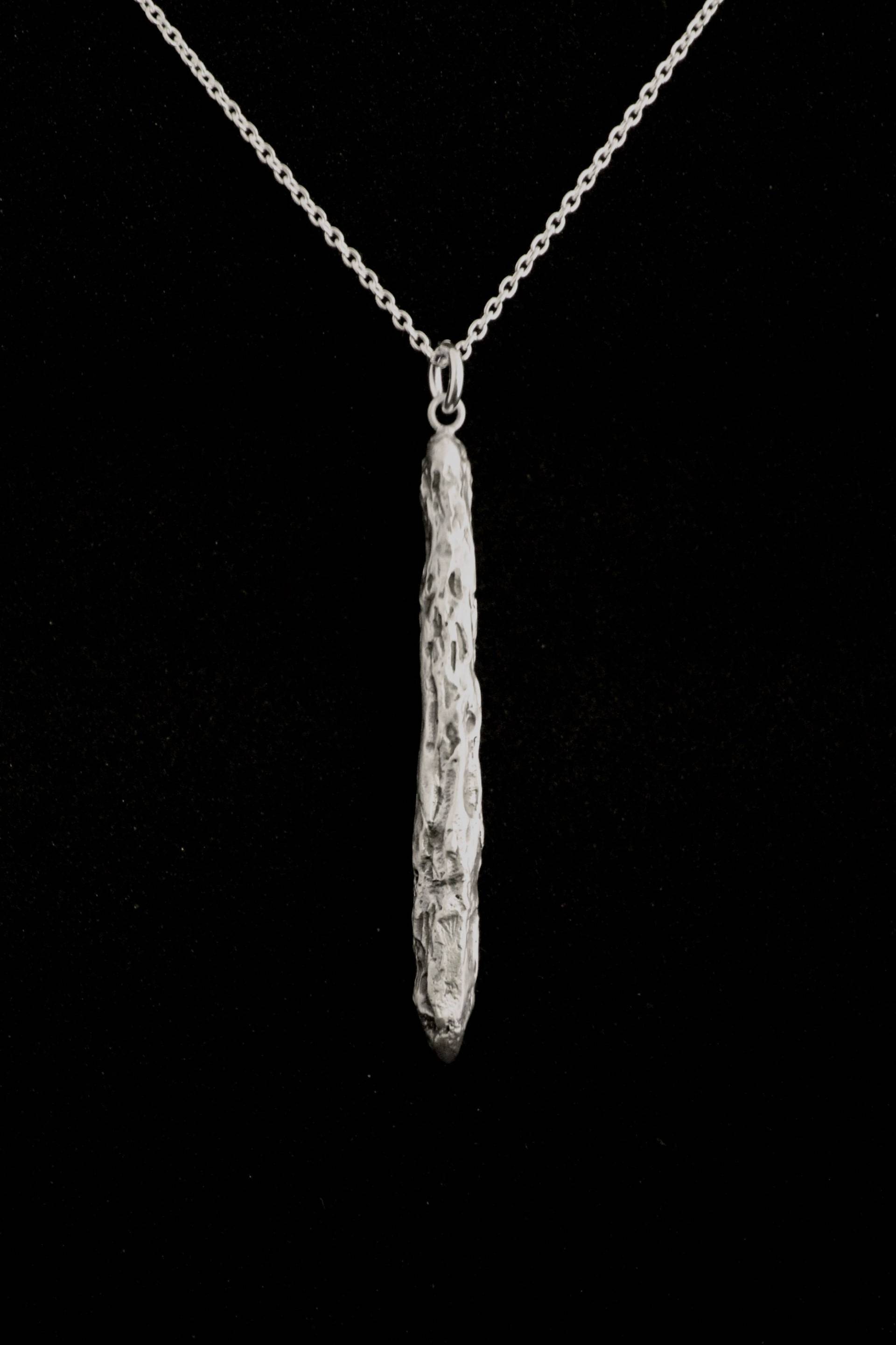 Oumuamua Interstellarer Objekt Anhänger, Asteroid Schmuck Sci Fi Schmuck, Sterling Silber von jewelsculpts