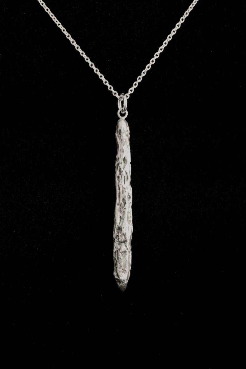 Oumuamua Interstellarer Objekt Anhänger, Asteroid Schmuck Sci Fi Schmuck, Sterling Silber von jewelsculpts