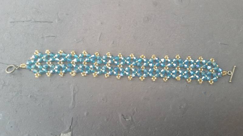 Kristall Armband von jewelsgaloreboutique