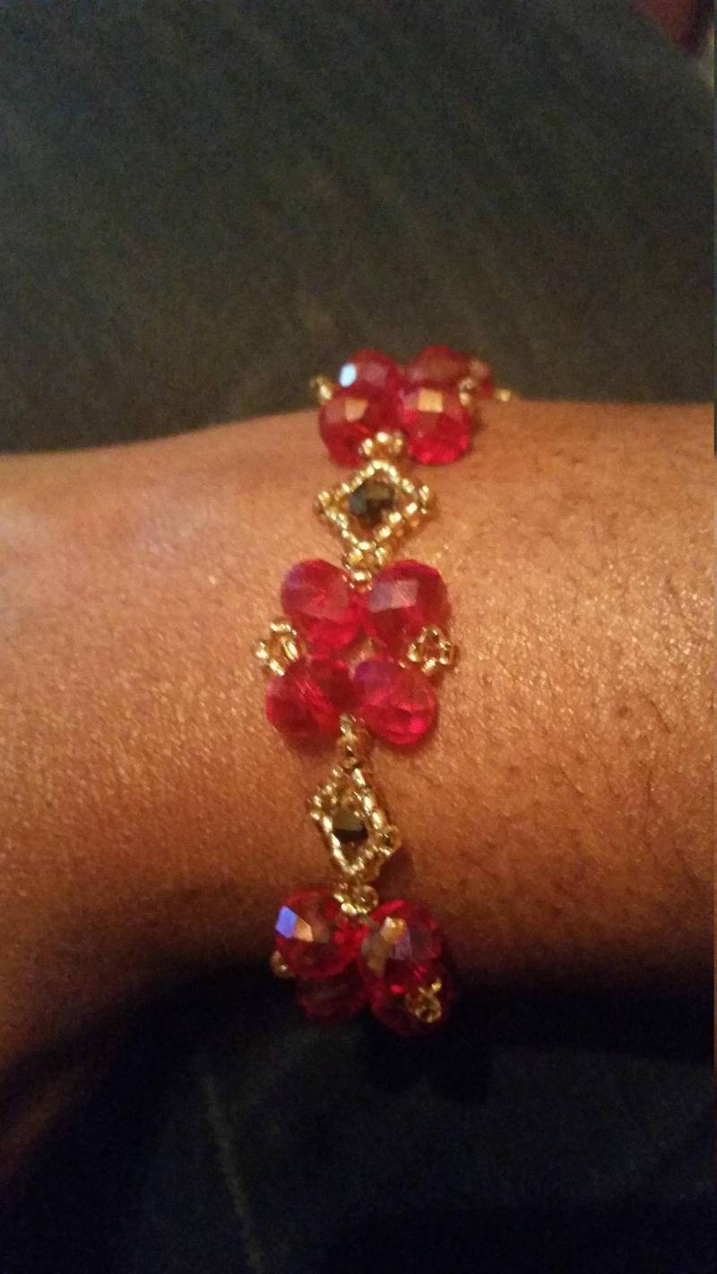 Kristall Armband von jewelsgaloreboutique