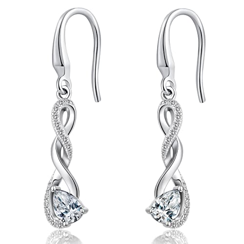 Ohrringe Hängend 925 Sterling Silber Ohrringe Lang Hängend Ohrringe Weißgold Hängend Modeschmuck Ohrringe Haengend Damen Ohrringe Silber 925 Hängend Lange Infinity Ohrringe Silber Ohrringe Hängend 925 Sterling Silber Ohrringe Lang Hängend Ohrringe Weißgold Hängend Modeschmuck Ohrringe Haengend Damen Ohrringe Silber 925 Hängend Lange Infinity Ohrringe Silber von jiamiaoi