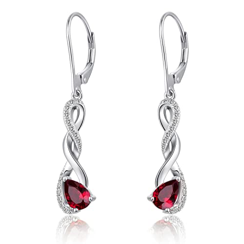 jiamiaoi Ohrringe Hängend Damen Ohrrings Silber 925 Hängend Modeschmuck Ohrringe Hängend Silber Ohrringe Damen 925 Unendlichkeit Infinity Ohrringe Silber Hängende Ohrringe Rubin jiamiaoi Ohrringe Hängend Damen Ohrrings Silber 925 Hängend Modeschmuck Ohrringe Hängend Silber Ohrringe Damen 925 Unendlichkeit Infinity Ohrringe Silber Hängende Ohrringe Rubin von jiamiaoi