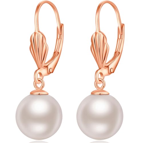 Ohrringe Rosegold Hängend Rosa Perlenohrringe Rosegold Ohrringe Damen Perlenohrringe Silber Hängend Ohrringe Rosegold Hängend Rosa Perlenohrringe Rosegold Ohrringe Damen Perlenohrringe Silber Hängend von jiamiaoi