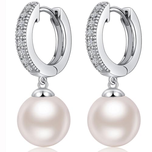 Jiamiaoi Perlenohrringe Silber 925 Hängend Creolen mit Perle Damen Ohrringe Silber 925 Ohrhänger Silber mit Perle Ohrringe Silber Perle Echte Perlenohrringe Hängend Jiamiaoi Perlenohrringe Silber 925 Hängend Creolen mit Perle Damen Ohrringe Silber 925 Ohrhänger Silber mit Perle Ohrringe Silber Perle Echte Perlenohrringe Hängend von jiamiaoi