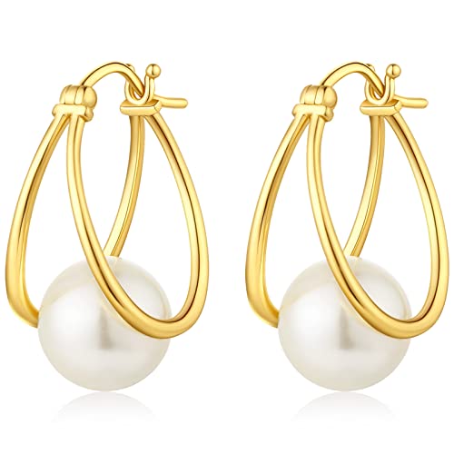 jiamiaoi Perlenohrringe Gold Hängend Gold Ohrringe Damen Creolen mit Perlen Echte Perlenohrringe Haengend Ohrringe Gold Hängend Creolen Gold Perle Hängende Ohrringe Gold Perlen Ohrringe Silber jiamiaoi Perlenohrringe Gold Hängend Gold Ohrringe Damen Creolen mit Perlen Echte Perlenohrringe Haengend Ohrringe Gold Hängend Creolen Gold Perle Hängende Ohrringe Gold Perlen Ohrringe Silber von jiamiaoi