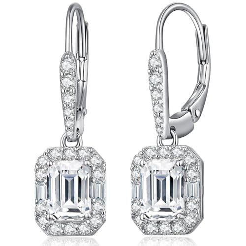 Hängende Ohrringe Damen Ohrringe Silber 925 Hängend Ohrhänger Silber von jiamiaoi